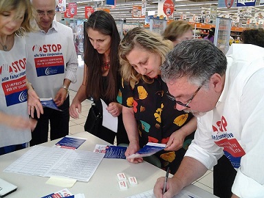 #stopfalsecooperative. Il 27 giugno tappa a Napoli presso COOP di via Arenaccia