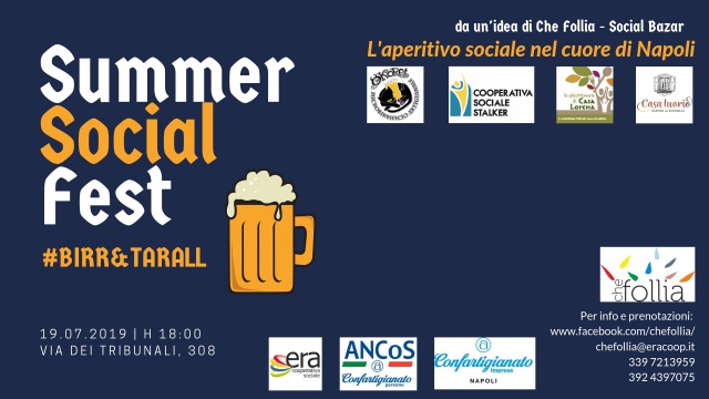 Cooperativa ERA. Summer Social Fest #birr&tarall