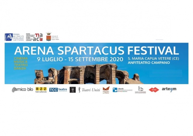 Cooperative TCC Teatro-Teatri Uniti-Le Nuvole-Mestieri del Palco. Arena Spartacus Festival – Due mesi di Cinema, Danza, Letteratura, Musica e Teatro per il Festival più ricco di appuntamenti dell’estate 2020 in Campania