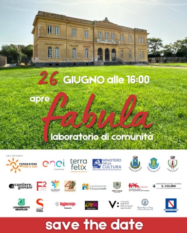 Cooperativa Terra Felix. Inaugurazione del “Progetto Fabula. Laboratorio di Comunità”.