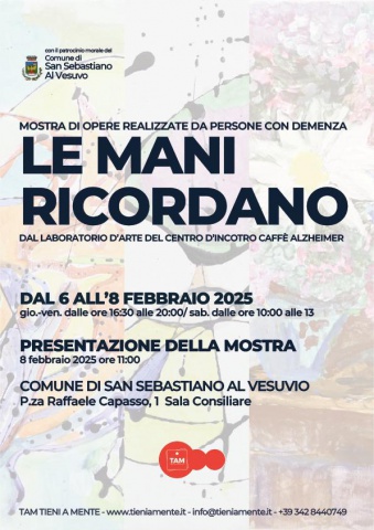 Cooperativa TAM. Le mani ricordano: quando le parole sfuggono, l’arte diventa voce.